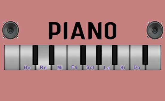 Virtual Piano Game 🕹️ Play Now on GamePix