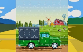 Pickup Trucks Jigsaw game cover