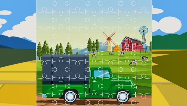 Pickup Trucks Jigsaw 🕹️ Play Now on GamePix