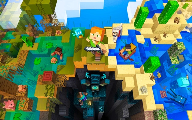 Pictures by Numbers - Nubik and Mobs Mine game cover