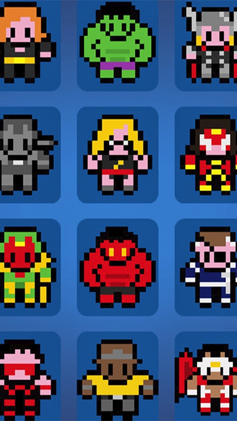 Pictures by Numbers - Superheroes