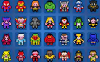 Pictures by Numbers - Superheroes