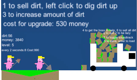 Pig Dirt Worker game thumbnail