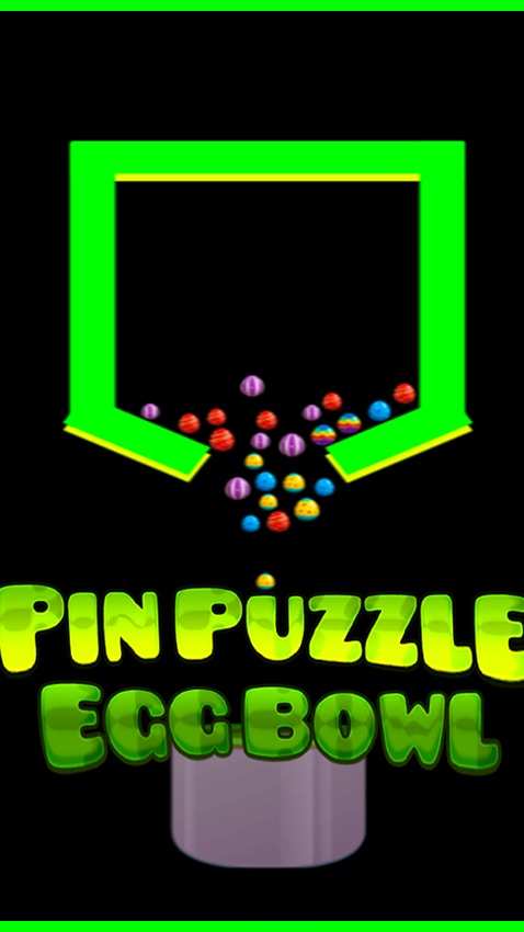 Pin Puzzle Egg Bowl