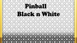 Image for Pinball - Black N White