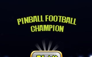 Pinball Football Champion game cover