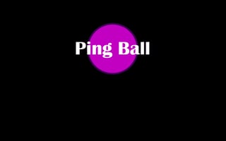 Ping Ball game cover