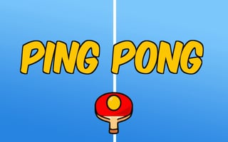 Ping Pong 2d game cover