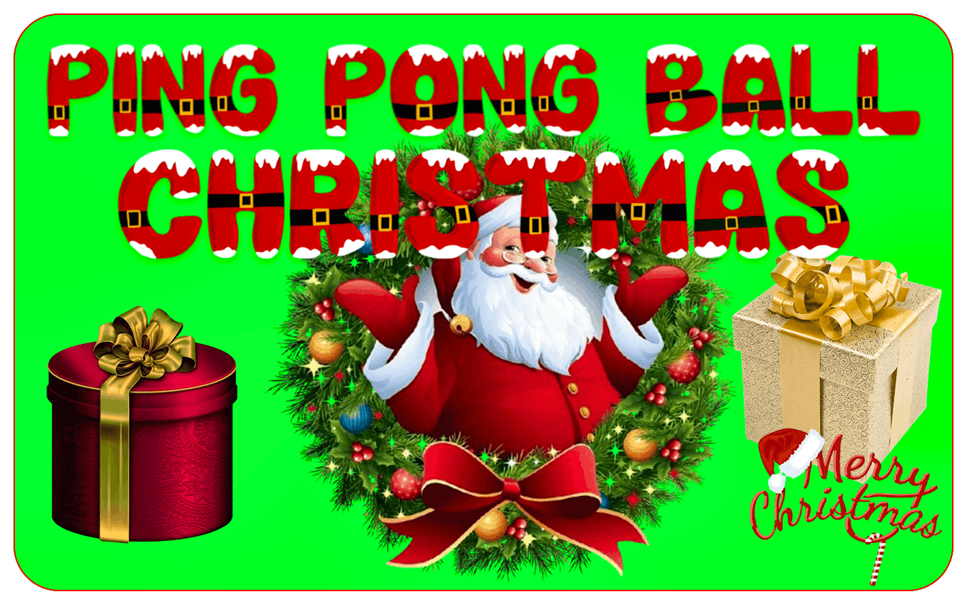 Ping Pong Ball Christmas