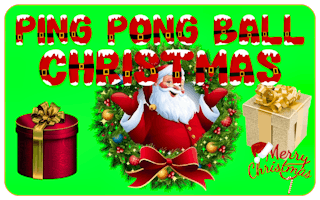 Ping Pong Ball Christmas