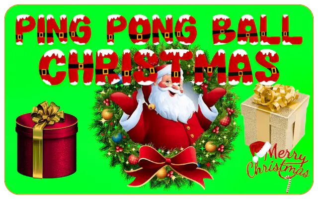 Ping Pong Ball Christmas
