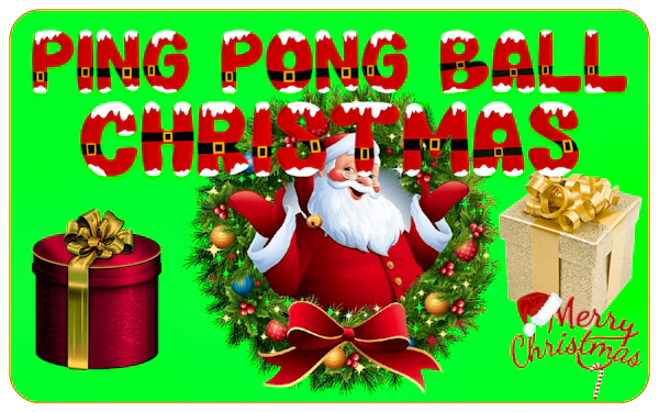 Ping Pong Ball Christmas