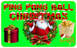 Ping Pong Ball Christmas