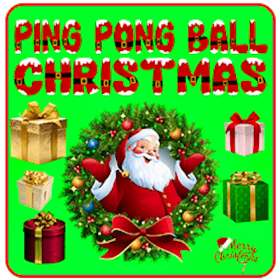 Ping Pong Ball Christmas By Gamepix
