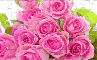 Pink Roses Puzzle game cover