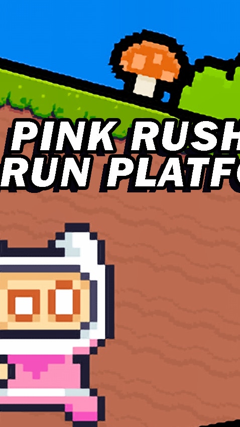 Pink Rush Speedrun Platformer