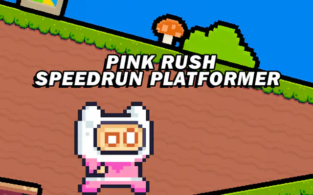 Pink Rush Speedrun Platformer