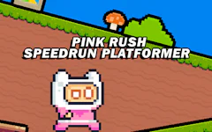 Pink Rush Speedrun Platformer