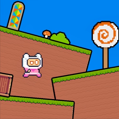 Pink Rush Speedrun Platformer By Gamepix