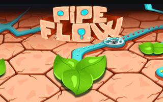 Pipe Flow Game game cover