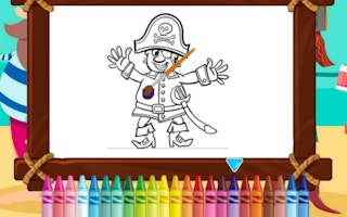 Pirate Travel Coloring