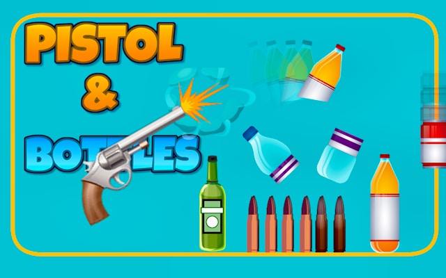 Pistol And Bottles