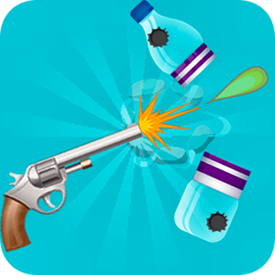 Pistol & Bottles By Gamepix