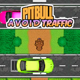 Pit Bull Avoid Traffic