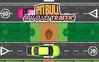 Pit Bull Avoid Traffic