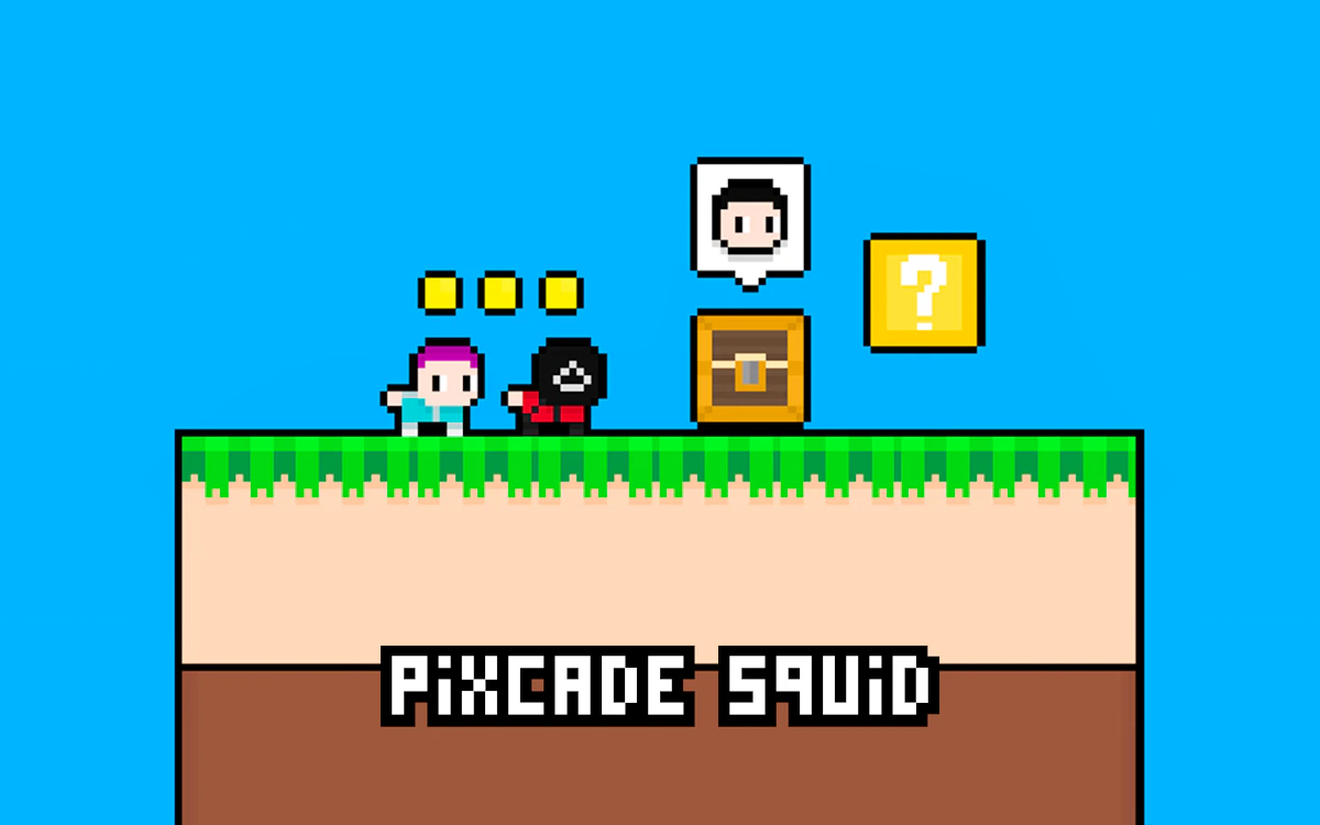 Play Pixcade Squid — free online Two Player game