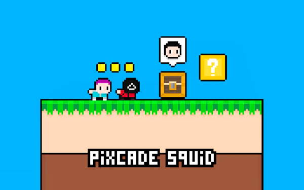 Pixcade Squid