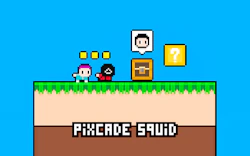 Pixcade Squid