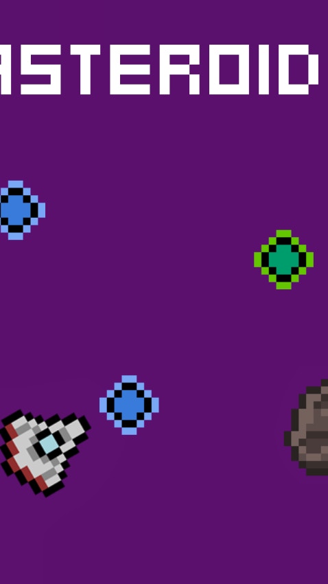 Cover Image Pixel Asteroids Rage