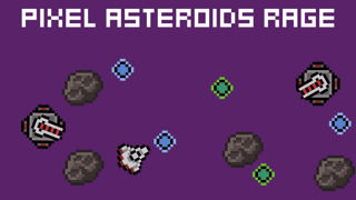 Pixel Asteroids Rage game cover