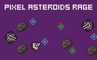 Pixel Asteroids Rage game cover