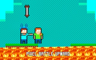 Pixel Battle Upward