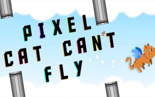 Pixel Cat Can't Fly game cover