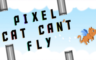Pixel Cat Can't Fly game cover