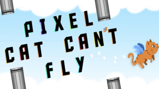 Pixel Cat Can't Fly