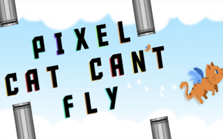 Pixel Cat Can't Fly