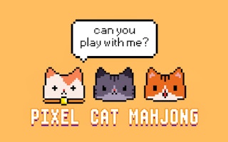 Pixel Cat Mahjong game cover