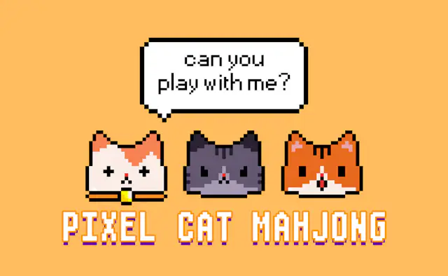 Pixel Cat Mahjong