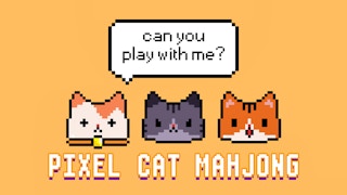 Pixel Cat Mahjong game cover