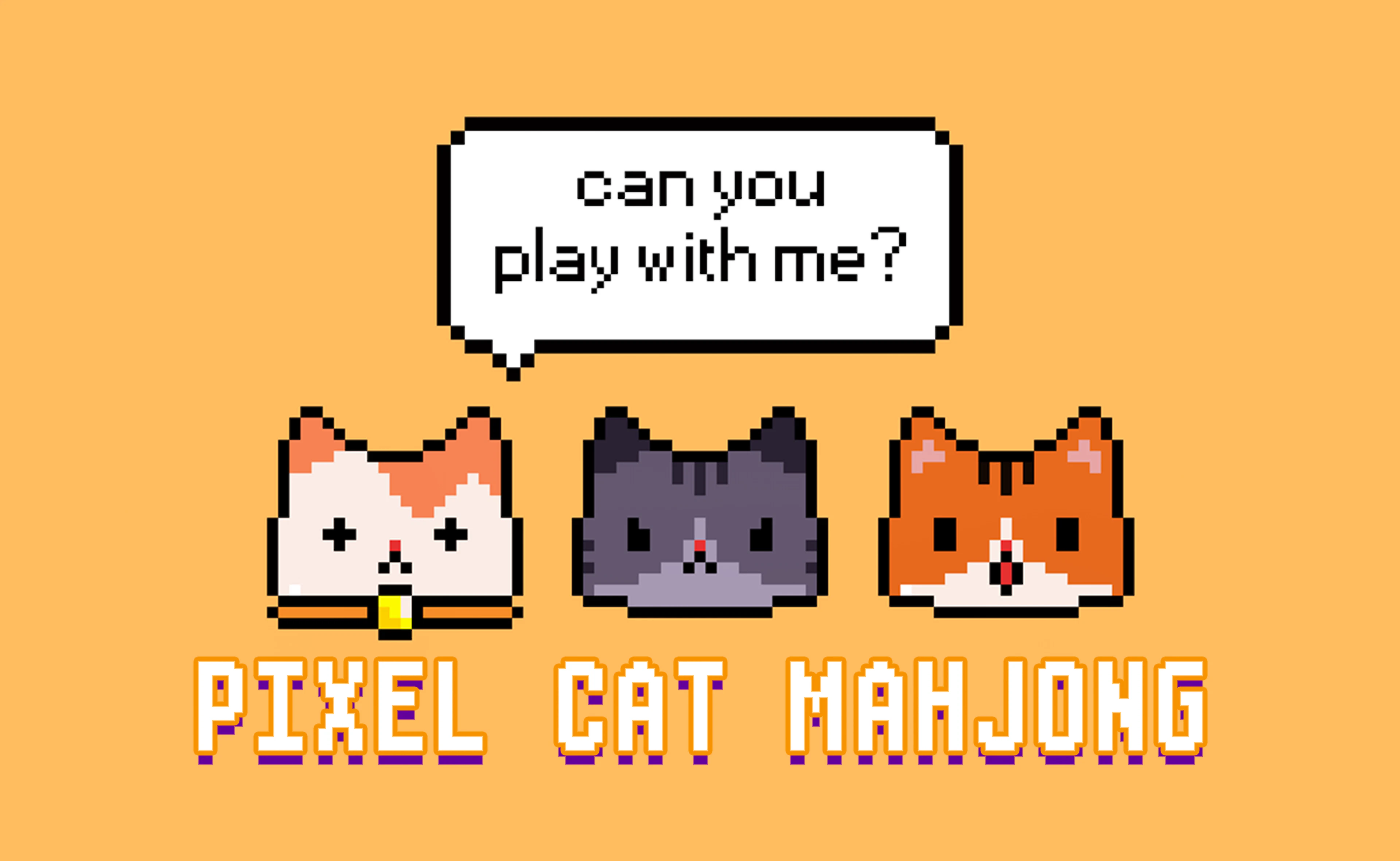 Pixel Cat Mahjong