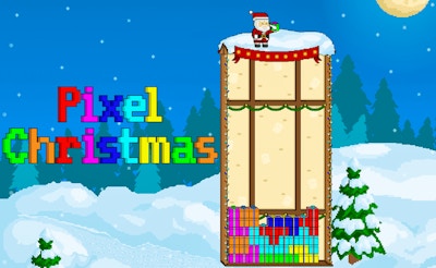 Pixel Christmas game