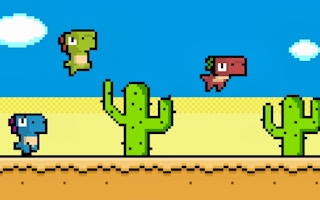 Pixel Dino Run game cover