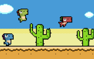 Pixel Dino Run game cover
