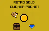 Retro Gold Clicker Pocket