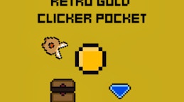 Retro Gold Clicker Pocket
