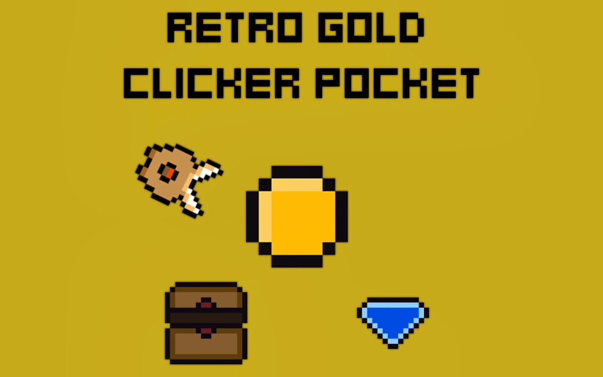 Play Retro Gold Clicker Pocket — free online Action game